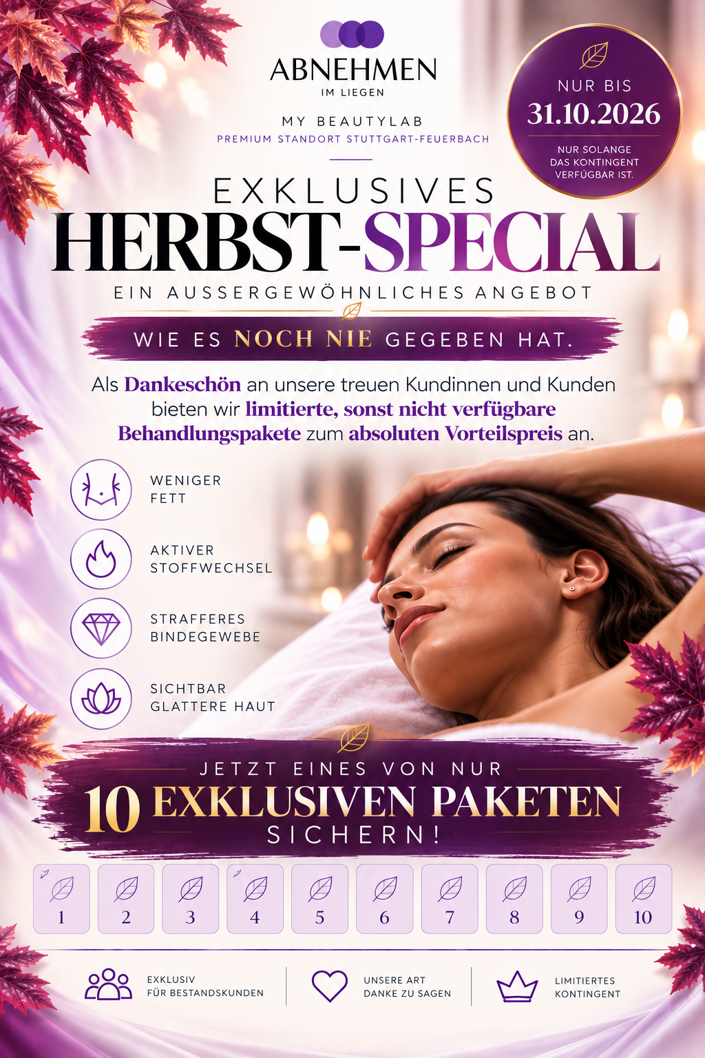 🍂 Exklusives Herbst-Special 30+10 Premium