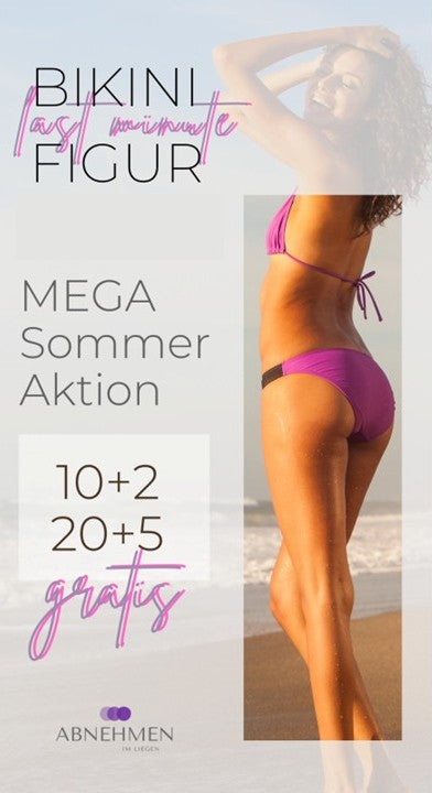50% Sommer Aktion – Abnehmen im Liegen